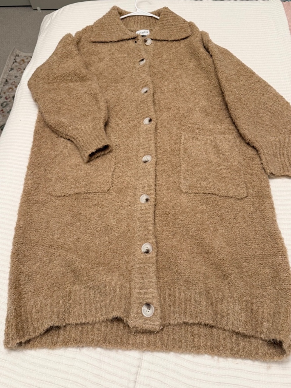 FRNCH Paris Duster Length Cardigan - Picture 2 of 4